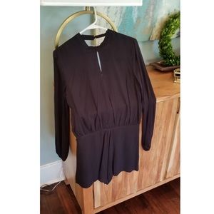 Sanctuary black shorts jumpsuit.